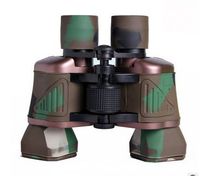 Dilwe 50mm 10X Binoculars Portable Waterproof HD Night View Telescope Suitable for Bird Watching Hunting Sailing And Other Outdoor Activities(Brown Camo)