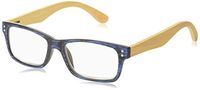 Peepers Unisex-Adult Road Trip 2195300 Square Reading Glasses, Blue,49 mm