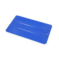 uxcell Plastic Double Sided Car Vinyl Wrap Squeegee Windshield Film Scraper Tool Blue