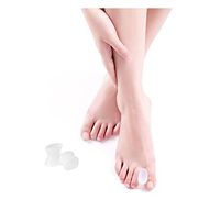 WE&ZHE 2pcs Toe Corrector Medical Silicone Straightener For Thumb Eversion, Overlapping Toes, Bursitis