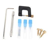 Fityle 1 Set Professional Glasses Watch Jewelry Screwdriver Set - Damaged Screw Extractor - Eyeglasses Repair Tool