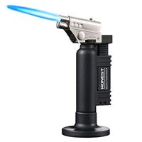 Goldnconn Jet Blow Torch Cigar Lighter, Cooking Torch Lighter Butane Refillable, Flame Adjustable Windproof Butane Fuel Cigarette Kitchen Lighter Cooking, BBQ, Baking, Brulee, Creme, DIY Soldering