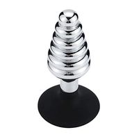 Oolong Silver Metal Stainless Steel Silicone Handle Suck-Tion Cu-p Ȁmâl Plúg for Men for Women