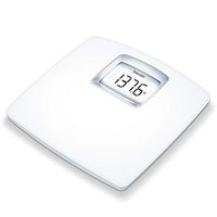 Beurer High Precision Body Weight Digital Bathroom Scale with Easy to Read, XL LCD Display, White Illumination, Auto Calibration, Step on and Zero, Batteries Included, 400 lb. Capacity, PS25