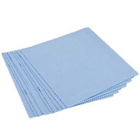 Artibetter Eyeglasses Cleaning Cloth Microfiber for Eyeglasses Camera Lens 100Pcs (Blue)