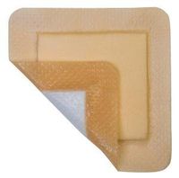 MediPlus Silicone Comfort Foam Dressing 3" x 3" (1.75" x 1.75" Pad), Box of 5, MediPurpose # MP7575SLCF