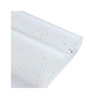 Sequins Tissue Paper Wine Clothing Packing Flower Wrapping Paper Gift Packaging Craft Paper,White