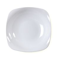 Fineline Settings Renaissance White Rounded Square China-Like 12 oz Bowl  120 Pieces