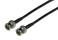 12G-SDI or CXP-6 cable, black, BNC to BNC, 50ft