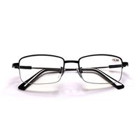 Progressive Multifocus Computer Reading Glasses Blue Light Blocking Titanium Alloy Spring Hinge Multifocal Readers Eyeglasses Anti Glare Eye Strain Light Weight for Men and Women
