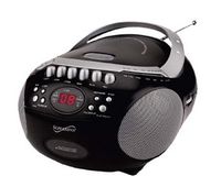 Supersonic Portable Audio System with USB Card Slot SC-508 SC-508RED