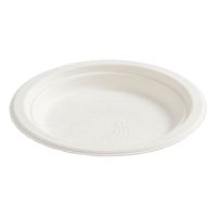 Hoffmaster 760000 Earth Wise Tree Free Round Plate, 6" Diameter (Case of 1000)