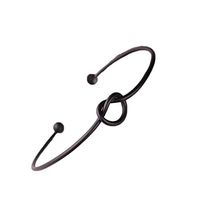 Amlaiworld Fashion Women Bracelets Crystal Rhinestone Charm Cuff Bracelet Bangle Chain Jewelry (Free, Black-1)