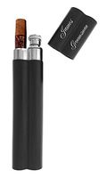 Gifts Infinity Personalized 2oz Black Stainless Steel Flask with 1 Cigar Tubes Free Engraving