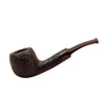 ROMBO (Marezzate) Briar Bent Sandblasted Dark Apple Tobacco Smoking Pipe by Brebbia (Italy)