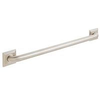 Speakman SA-1309-24-BN Rainier 24 in. ADA Grab Bar, Brushed Nickel