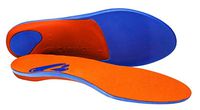Cadence Insoles Orthotic Shoe Insoles (D) Men 6.5-7.5, Women 7.5-8.5, Orange