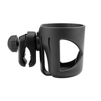 Bottle Cup Holder for Stroller Or Buggy Or Baby Carrier Or Bike Bicycle Multi Purpose Hooks Hanger for Baby Diaper Bags Groceries Clothing Purse Accessory for Mommy