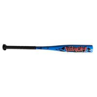 Franklin Sports Venom Aluminum Official Youth Tee Ball Bat - USA Regulation Approved - Perfect for Soft Core T-Balls - 26 Inch/15 Ounce (-11) Blue