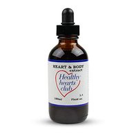 Heart and Body Nutritional Supplement Extract– All Natural and Organic Blend Boosts Metabolism, Immune Function and Cardiovascular Health with Motherwort, Mistletoe and Cayenne Pepper, 100 milliliter