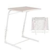 Foldable Overbed Table,6 Files Height Adjustable Laptop Desk Medical Overbed Table Portable Computer Couch Sofa Side Table Bedside Hospital Home Reading Desk Table