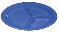 Compartment Dish (Blue Compartment Dish Package of 5)