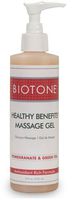 Biotone Healthy Benefits Massage Therapy Products Gel, 8 Ounce