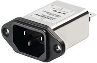 SCHAFFNER FN9222-6-06 EMI Power LINE FFILTER, 6A, 373 uA