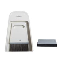 LVHE Mini broom set Little Dustpan and Brush Set fit household soft hair small broom sweep desktop cleaning brush wiper scraping