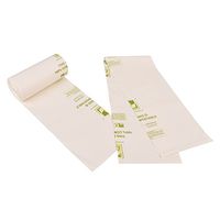 Earth's Natural Alternative ECBAG13 coun Compoastable, 13 gallon/49.21 Lite/52 Quart, 30 Count, Extra Thick 1 MIL, Scra, 0.8, Tall Kitchen Trash Bag, Biodegradable Food Scraps, Yard Waste Bag