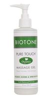 BIOTONE Pure Touch Organics Massage Gel - 8 oz