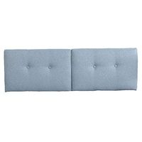 Qi Peng Mat Cushion - Nordic Linen Sponge Cushion Large Backrest Removable and Washable Suitable for No Bed Backplane Sofa Cushion (Color : C, Size : 130cm)