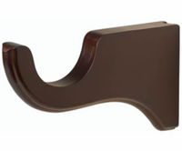 Kirsch Wood Trends Classics 6" Return Bracket for 1 3/8" pole, Mahogany (MPN# 5614EG083)