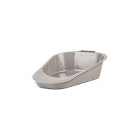 Medegen H100-11 Fracture Bedpan, Gray, 34 oz Capacity, 13" x 8" x 3.4" x 1" Size, Pack of 50