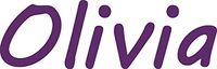 hBARSCI Olivia Vinyl Decal - 5 Inches - for Cars, Trucks, Windows, Laptops, Tablets, Outdoor-Grade 2.5mil Thick Vinyl - Violet
