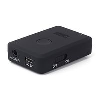 Bluetooth Wireless Audio Receiver - Bluetooth with aptX Low Latency Music Adaptor for HiFi Speakers/Home Stereo/Headphones/Portable Speakers - Bluetooth Enable Your Audio Devices (MR230)