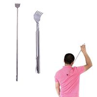 Niome Back Scratcher Stainless Steel Massage Telescopic Extendable Handy Pocket Pen Clip Telescoping Back Scratchers