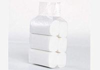 GeTuo 6 Rolls/Bag Roll Paper Household Toilet Paper Paper Towel Three-ply Paper for Bath, Kitchen (6 Roll, OneSize)