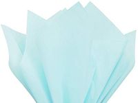 Light Blue Art DIY Crafts Tissue Paper for Gift Wrapping 20"X26" 5 Sheets