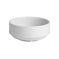 Francessa - Classico 10 oz. White Porcelain Stackable Soup Bowl, Case of 12