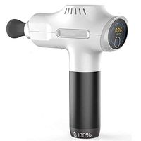 ZHLXZ Hand held Deep Muscle Fascia Massage Gun, Cordless Rechargeable Deep Tissue Massager& 6 Massage Head,with LED Indicator