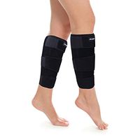 2U2O Calf Brace(Pair) - Adjustable Shin Splint Compression Support for Calf Pain Relief, Recovery, Sprain, Swelling, Tennis Leg, Lower Leg Wrap - Calf Sleeve for Men or Women - Universal Size