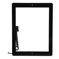 Aiiworld Touch Screen Digitizer Assembled with Home Button Strong Adhesive for iPad 4 4th Generation-Black