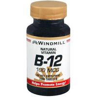 WINDMILL VITAMIN B-12 100MCG 100TB by WINDMILL MARKETING ***