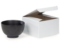 WHITE GLOSS Gift Boxes 5" x 5" x 3"100% Recycled ~ 1 Piece Box (1 unit, 100 pack per unit.)