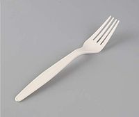 ECO-Friendly Fork 100pcs pack -biodegradable Eco Friendly Durable and Heat Resistant Plastic Cutlery