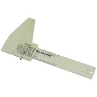 Julitech Personal Body Fat Loss Tester Calculator Caliper Fitness Clip Fat Measurement Tool Slim Chart Skinfold Test Instrumen, 3 Colors for Choose,Gray