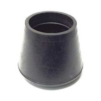 Protective Leg Tip, Slipon, Rd, 1-1/8", PK25