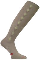Travelsox Men's OTC Support Compression Recovery Sock, Khaki, Large TSD4000