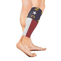 Anyangquji North Carolina State Flag Sports Calf Compression Sleeve Strong Calf Support for Runners(1 Pair)